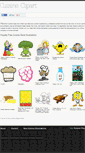 Mobile Screenshot of cuisineclipart.com